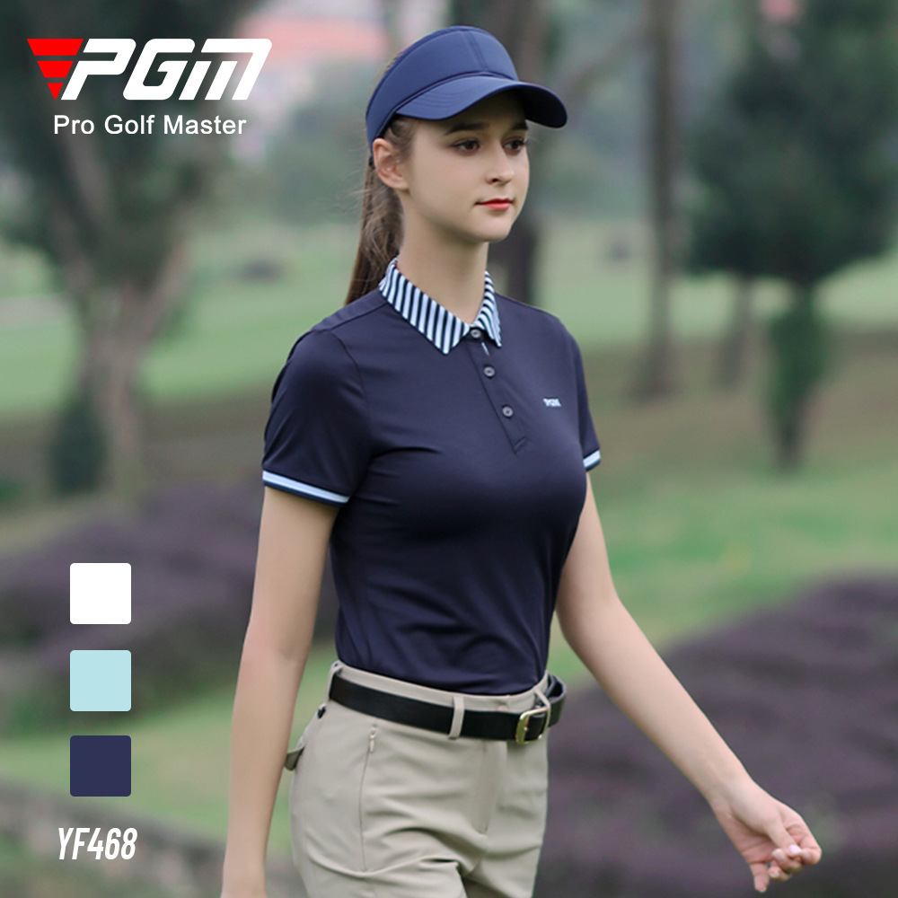 Áo golf nữ ngắn tay PGM YF468 chất vải thun mềm mại