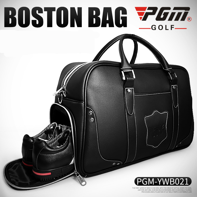 Túi đựng quần áo giầy golf da thật chính hãng - PGM YWB021