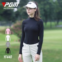 Áo dài tay golf nữ thu đông YF440 thiết kế cổ cao