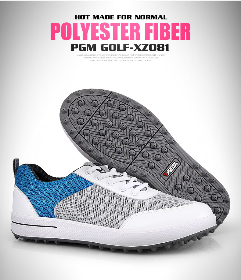 Giày golf nữ PGM XZ081 chất liệu sợi lưới cao cấp