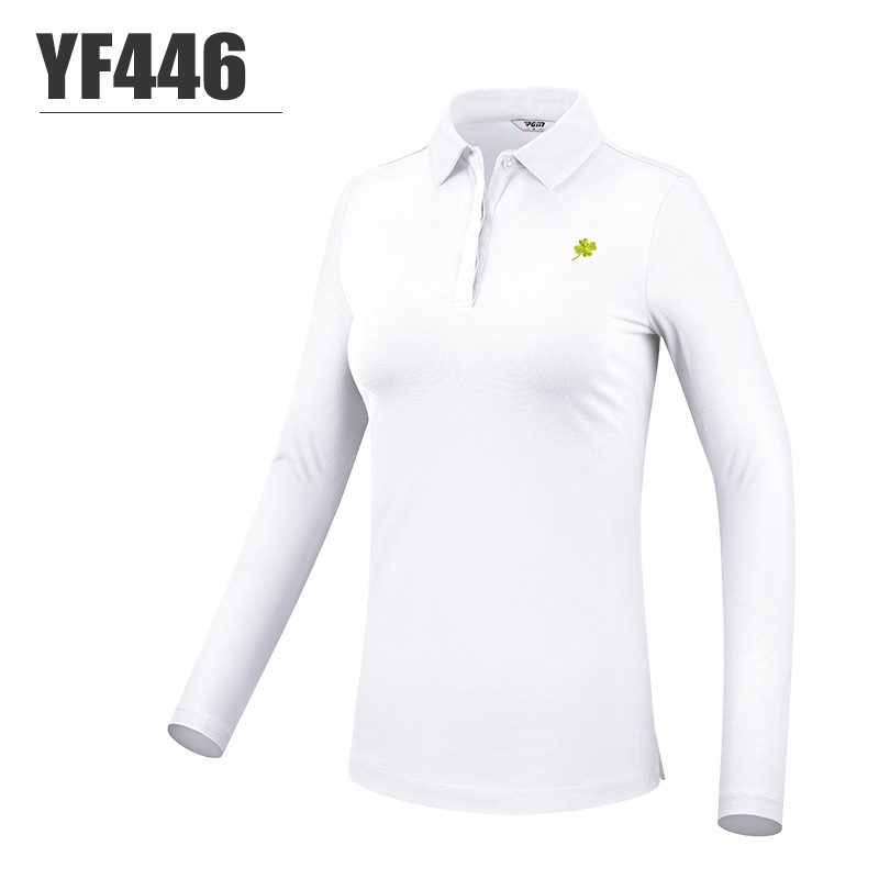 Áo dài tay golf nữ thu đông cổ bẻ YF446 màu sắc đa dạng trẻ trung