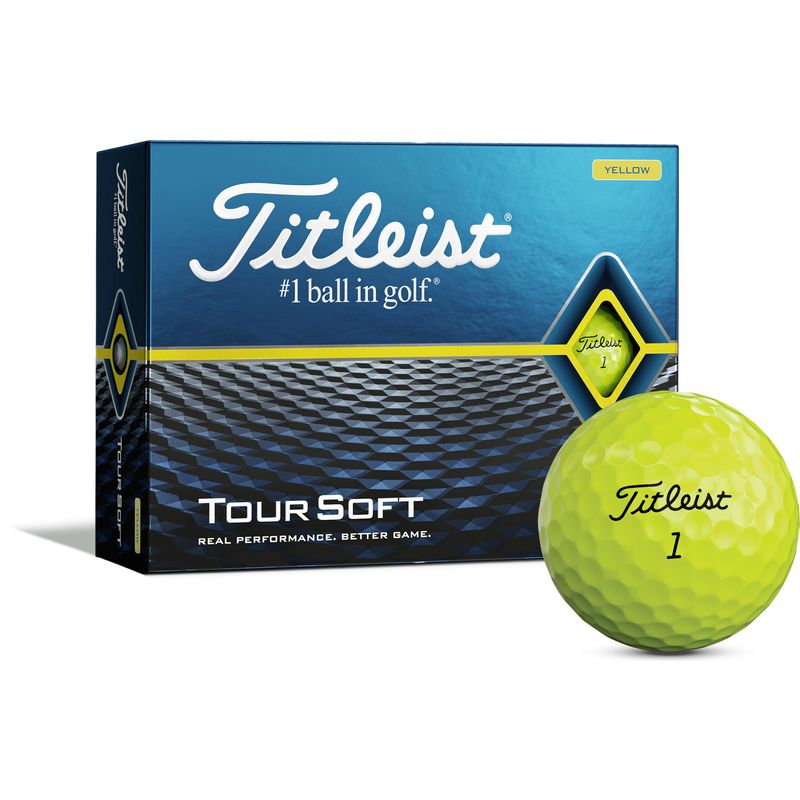 Bóng Golf Titleist 2020 Tour Soft Yellow