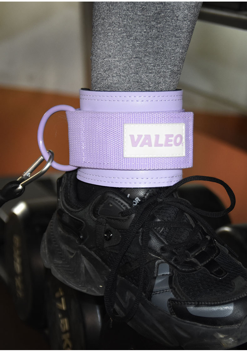 Dây đá mông nữ Valeo 006 màu tím hỗ trợ tập cải thiện vòng 3 cực tốt